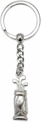 Golf bag keyring onyx - bag, art