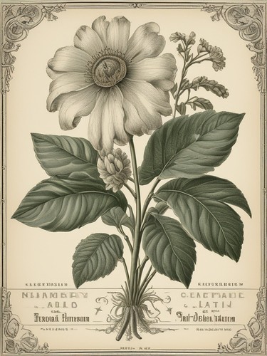 Vintage botanical - vintage,