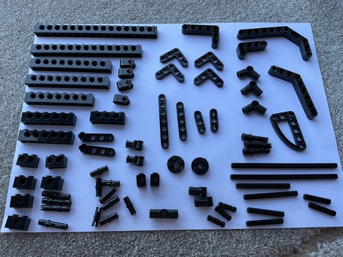 Lego black technic spare parts - spare,