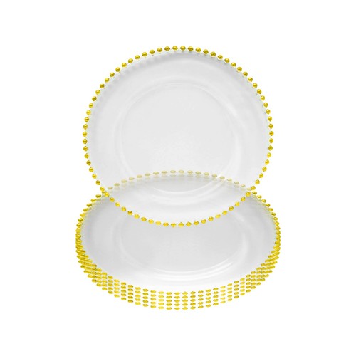 Clear acrylic charger - acrylic, plate