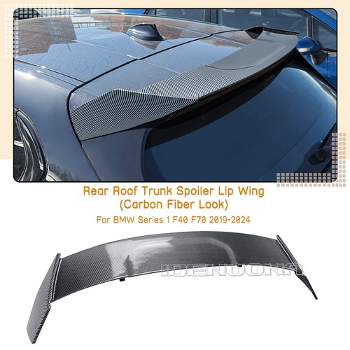 Carbon look rear trunk spoiler - carbon,