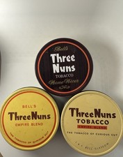 Vintage Three Nuns Tobacco Tins Job Lot
