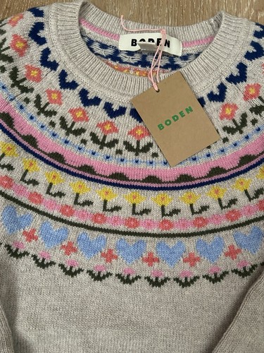 Ladies boden fairisle jumper - ladies,