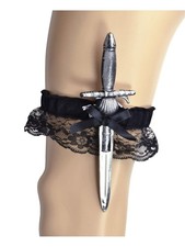 Pirate Garter With Knife Adults Pirate Fancy Dress Accessories