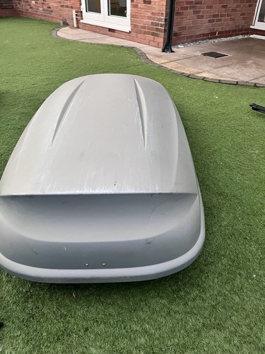 Halfords 420l roof box - roof, with