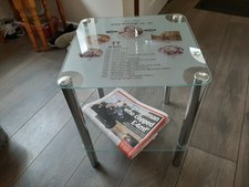 JOEY DUNLOP  26 TT WINNING RACES Celebration Glass Table"