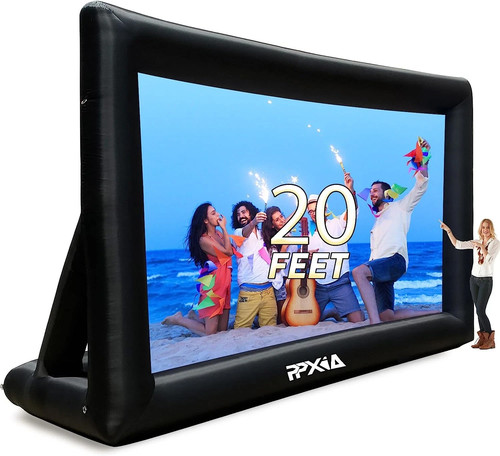 Inflatable movie screen - inflatable,