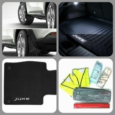 Genuine Nissan Juke 2019> Protection Pack (Mats/Boot Mat/Mud Flaps/Safety Kit)