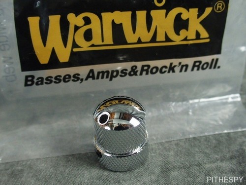 Warwick chrome knob - knob, for