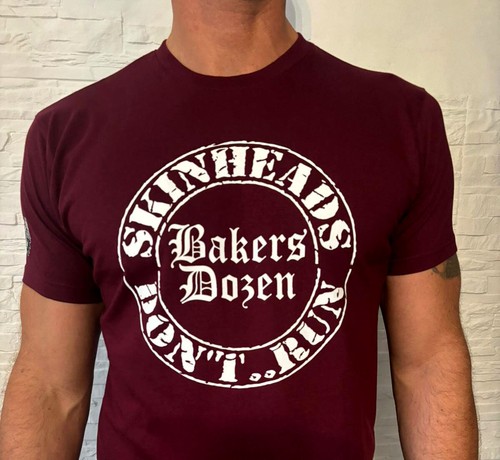 Bakers dozen burgundy shirt - bakers,