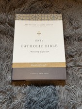 NRSV Catholic Bible  Black