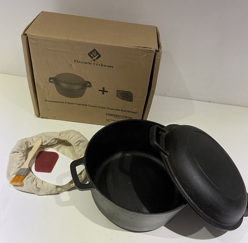 Boxed black cast iron - iron, saucepan