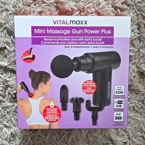 Vitalmaxx mini massage gun - massage,