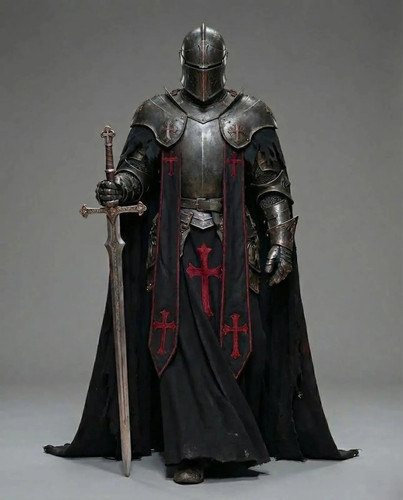 Full body barbuta knight - barbuta,