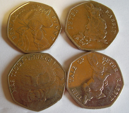 Job lot 50 pence - pence, 50p