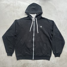 Champion Zip Hoodie – Black