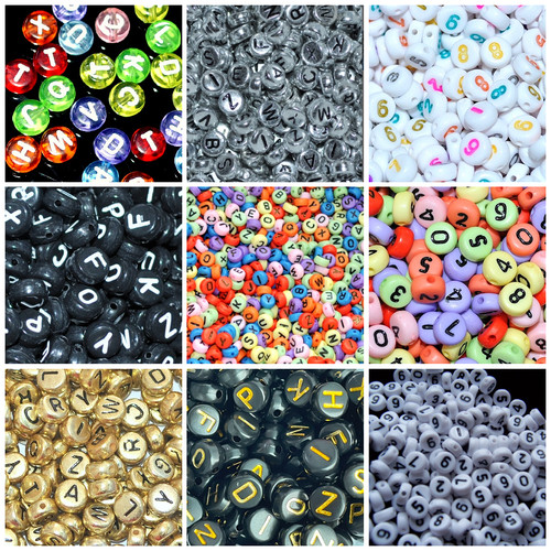7x4mm acrylic flat round - acrylic,