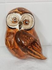 Vintage Philip Laureston Babbacombe Pottery Owl String & Scissors Wall Holder