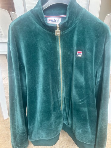 Fila velour track top - fila,