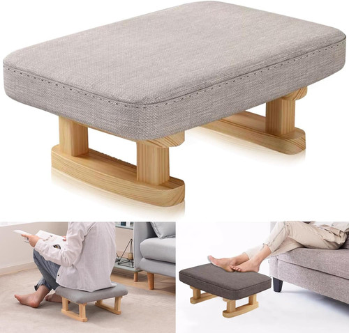 Foot stool pouffe - pouffe, footstool