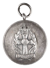 Kings Crown WWII Queen Alexandra's Royal Army Nursing Corps Prize Award Medal