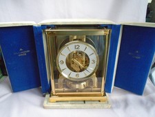VINTAGE JAEGER LECOULTRE ATMOS CLOCK 526-5 1965  W/PRESENTATION CASE, SERVICED