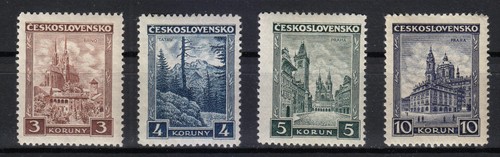 Czechoslovakia 1929 1931 mnh - 1929-1931,
