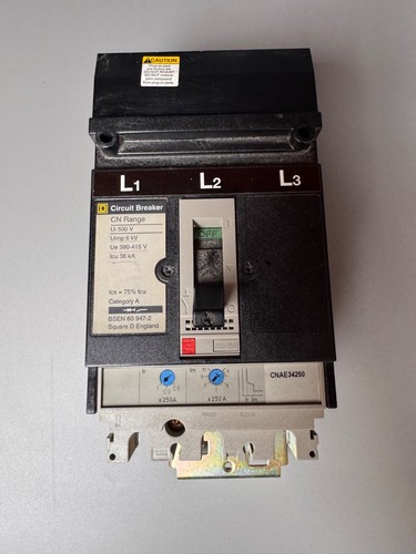 Square cnae34250 pole - 3, mccb