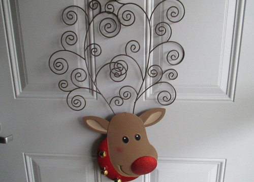 Xmas metal reindeer - xmas, w
