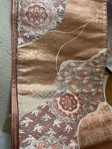 Nishijin floral gold silver - gold,