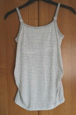 M & S Grey Stripe Maternity