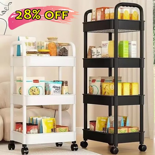 Tier fruit trolley basket - fruit,