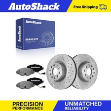 Front Drilled Slotted Brake