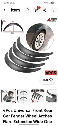 4pcs universal front rear car - front,