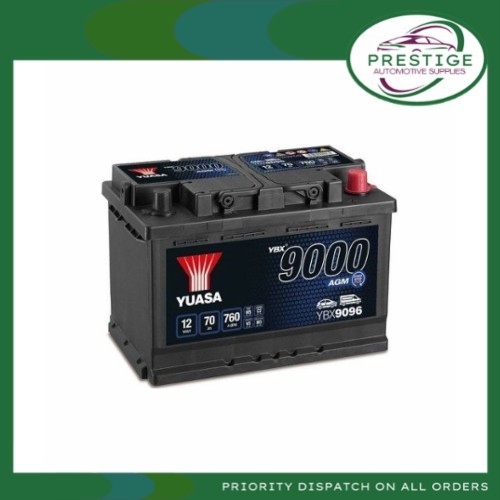 Yuasa car battery - battery, land