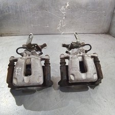 Audi TT Mk2 8J 2006-2014 PAIR of Rear Brake Disc Calipers & Carriers
