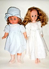 Vintage 1970's Vinyl Dolls 19"
