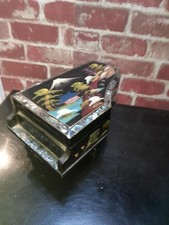 vintage Japanese black lacquer