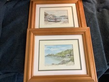 2 Framed & Glazed signed