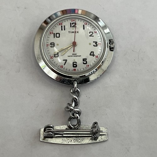 Timex 1970s vintage nurses fob - timex,