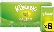 Kleenex Balsam Pocket Pack Tissues, 8 Pocket Packs