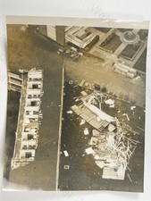 Aerial View Flats Roofs Ripped