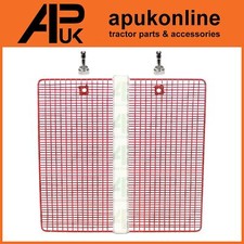 Lower Red Grille Mesh With