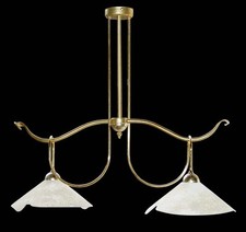 Classic 2 Light Iron And Gold