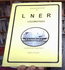 Yeadon Registers Of LNER VOL