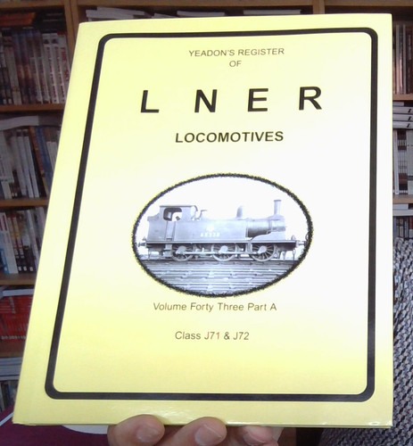 Yeadon registers lner vol - registers, of