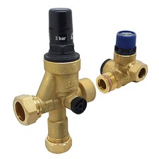 Reliance - 3 Bar Reducing 8 Bar Relief Inlet Control Multibloc 2 Piece Valve