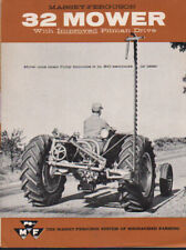 1959 Massey Ferguson "32" Pitman Drive Mower Brochure Leaflet