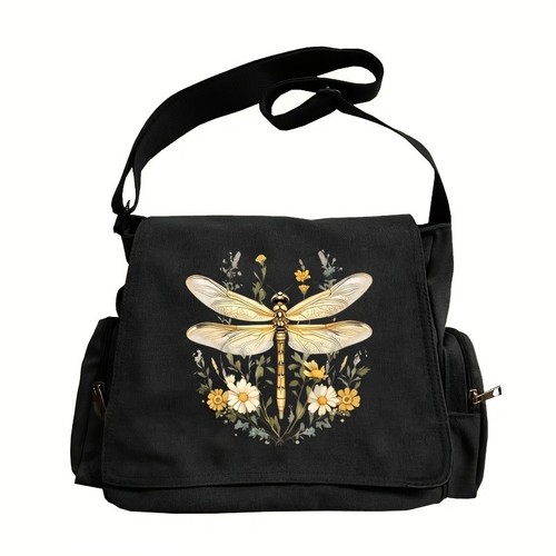 Retro tote crossbody messenger - tote,