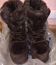 Primark Platform Lace Up Brown